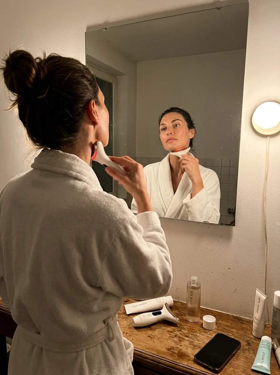 Model using the Zential Pure Face Introducer