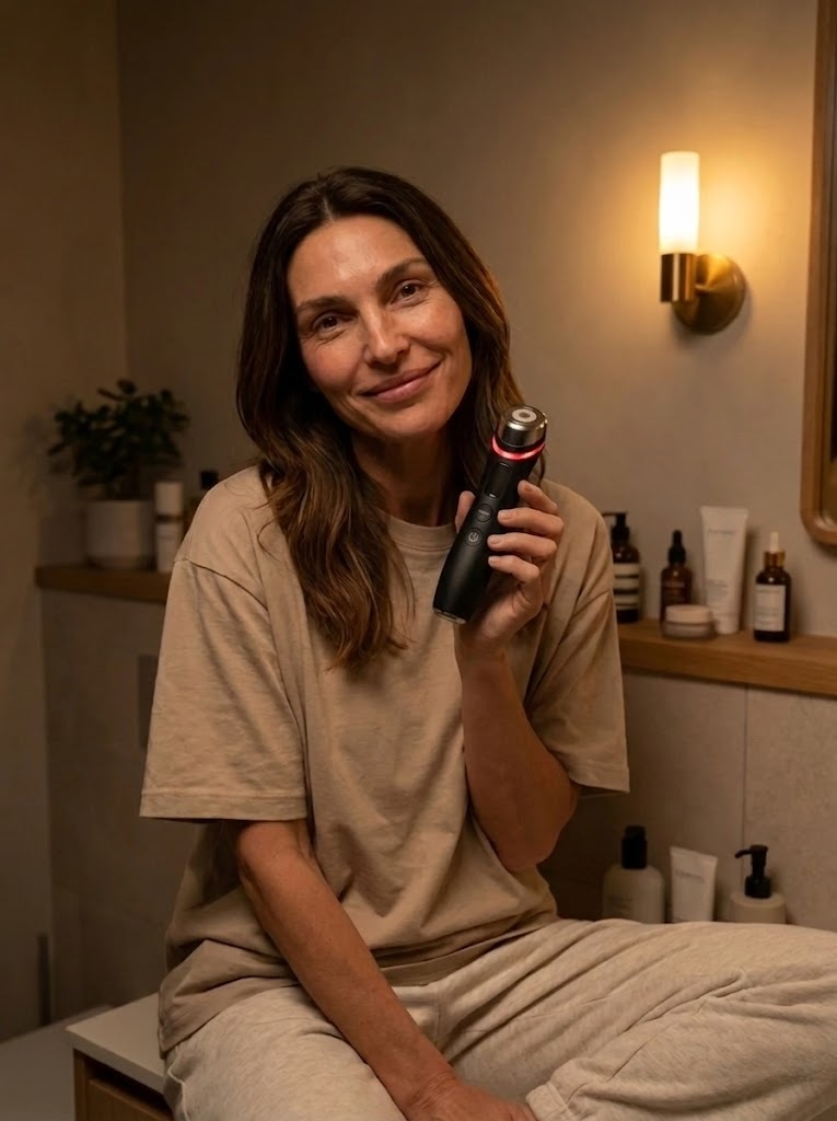 Zential Pure Frequency Wand — microcurrent colour light therapy facial device